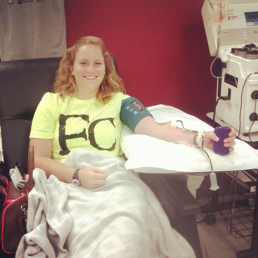 First platelets donation